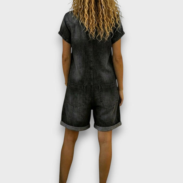 Sarina | Vintage, Elegante &amp; Comoda Salopette Jeans Donna 3