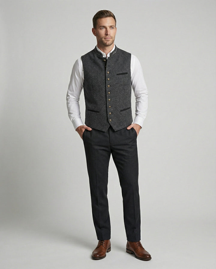 Sebastiano | Gilet Slim Fit Elegante e Moderno per Uomo 1