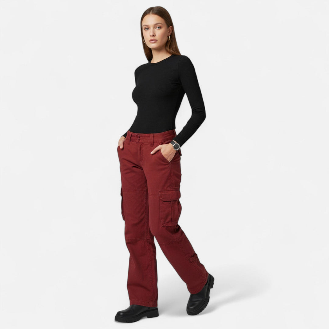 Selina | Pantaloni cargo comodi ed eleganti 1