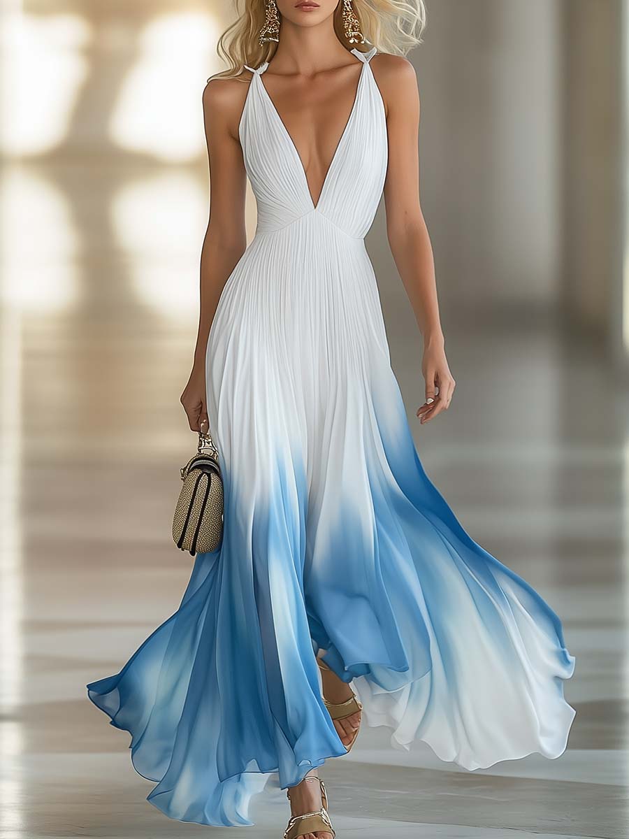 Serafina | Elegante e Traspirante Maxi Vestito da Donna 0