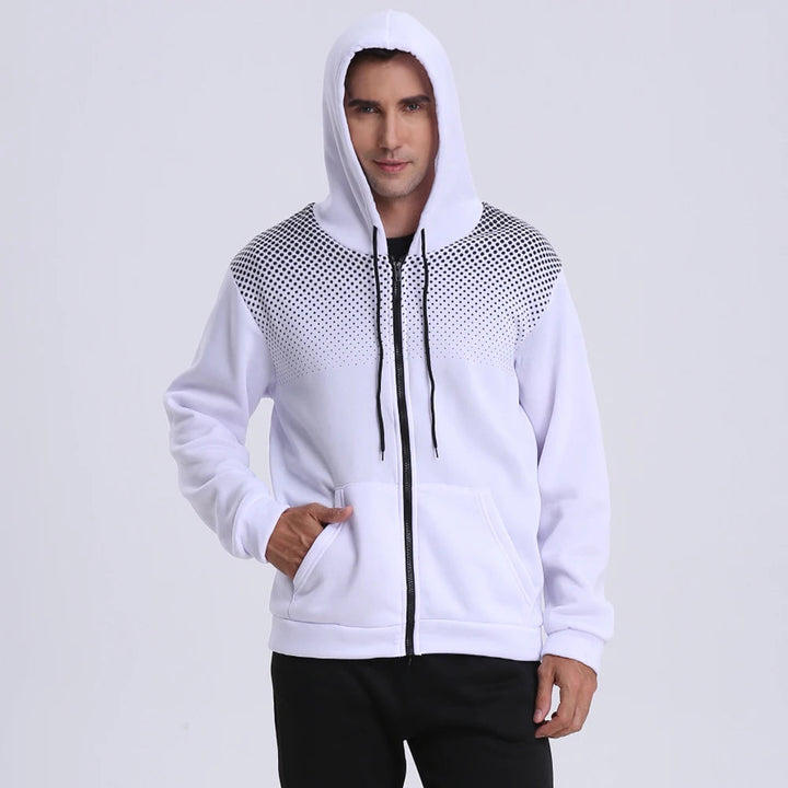 Sergio | Comoda, Elegante & Sportiva Giacca Sportiva con Cappuccio 1