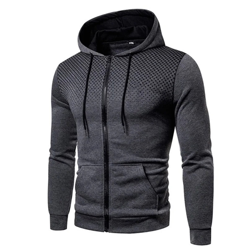Sergio | Comoda, Elegante & Sportiva Giacca Sportiva con Cappuccio 11