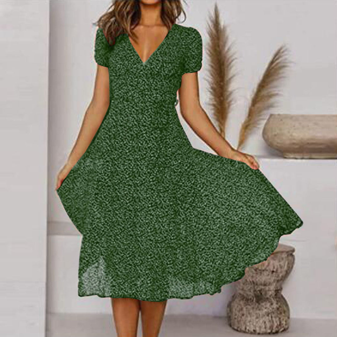 Sofia | Abito Donna A-Lijn – Elegante, Versatile &amp; Con Scollo a V 0