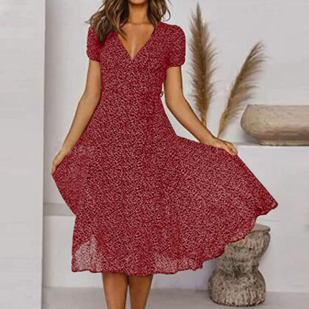 Sofia | Abito Donna A-Lijn – Elegante, Versatile &amp; Con Scollo a V 3