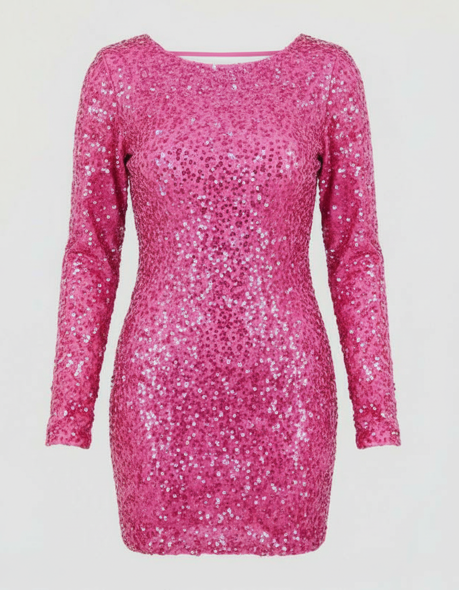 Sofia | Abito da Cocktail Glamour con Paillettes – Elegante e Seducente 3