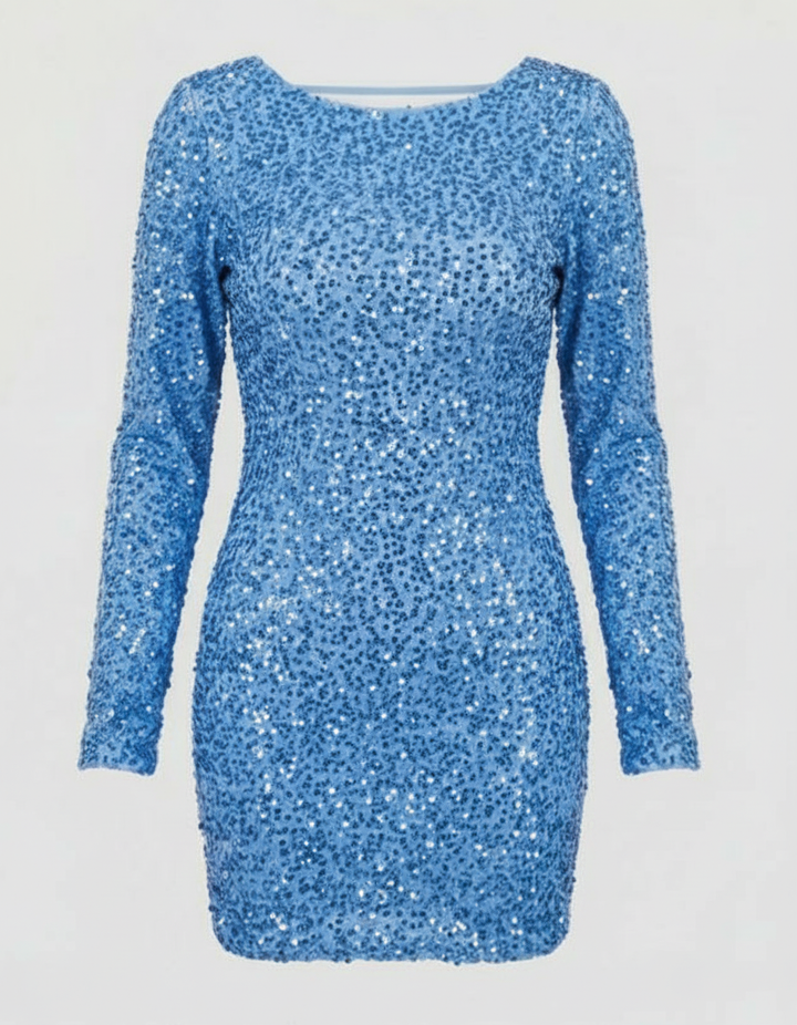 Sofia | Abito da Cocktail Glamour con Paillettes – Elegante e Seducente 5