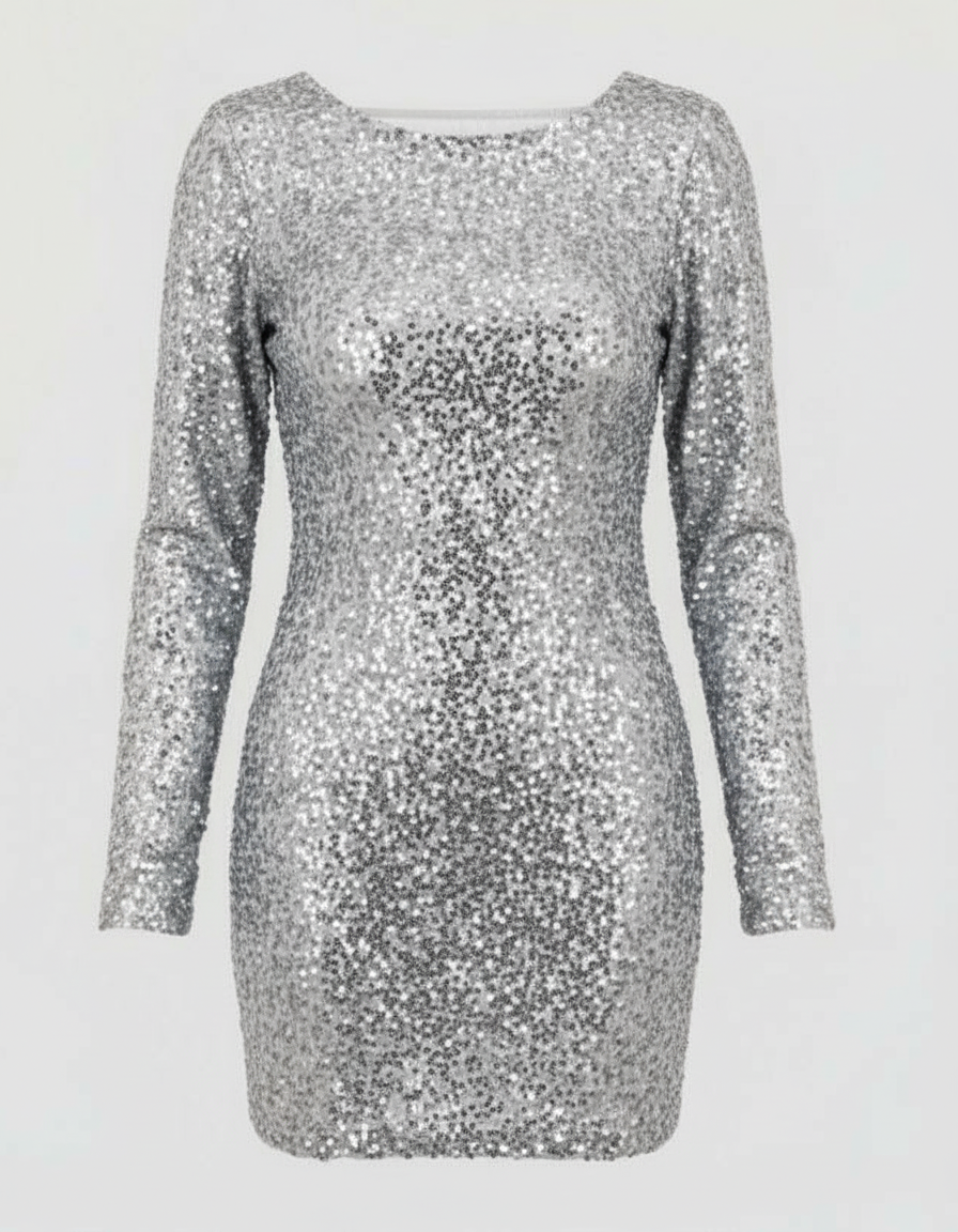 Sofia | Abito da Cocktail Glamour con Paillettes – Elegante e Seducente 8