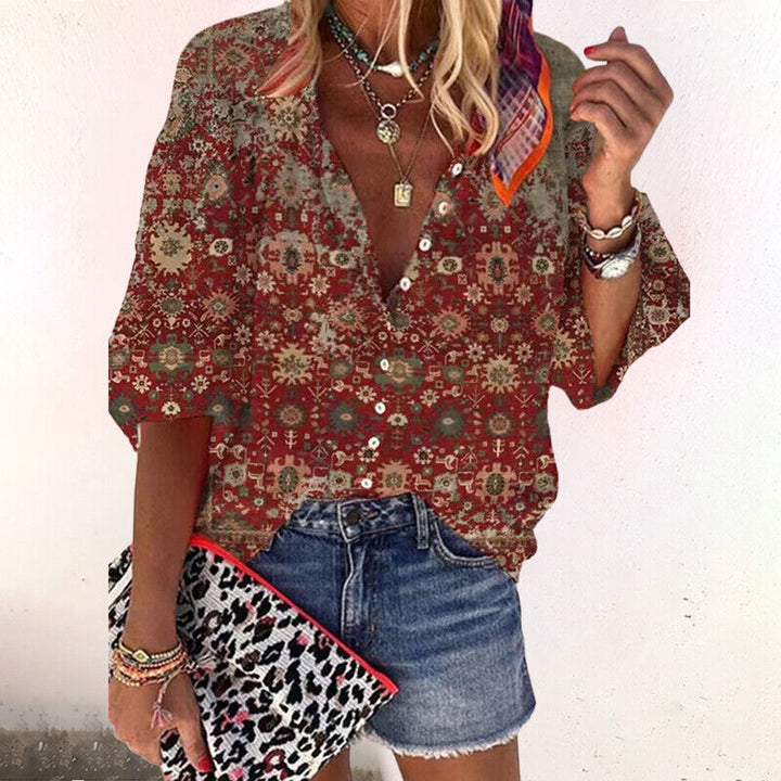 Sofia | Camicetta Donna Boho Leggera Estiva Comfort Taglio Largo 3
