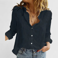 Elena | Camicia da donna in lino moderna e versatile