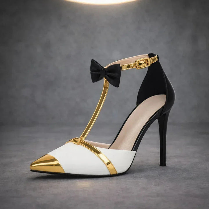 Sofia | Elegant & Glamorous Women’s Stiletto Heels with Bow Detail 7