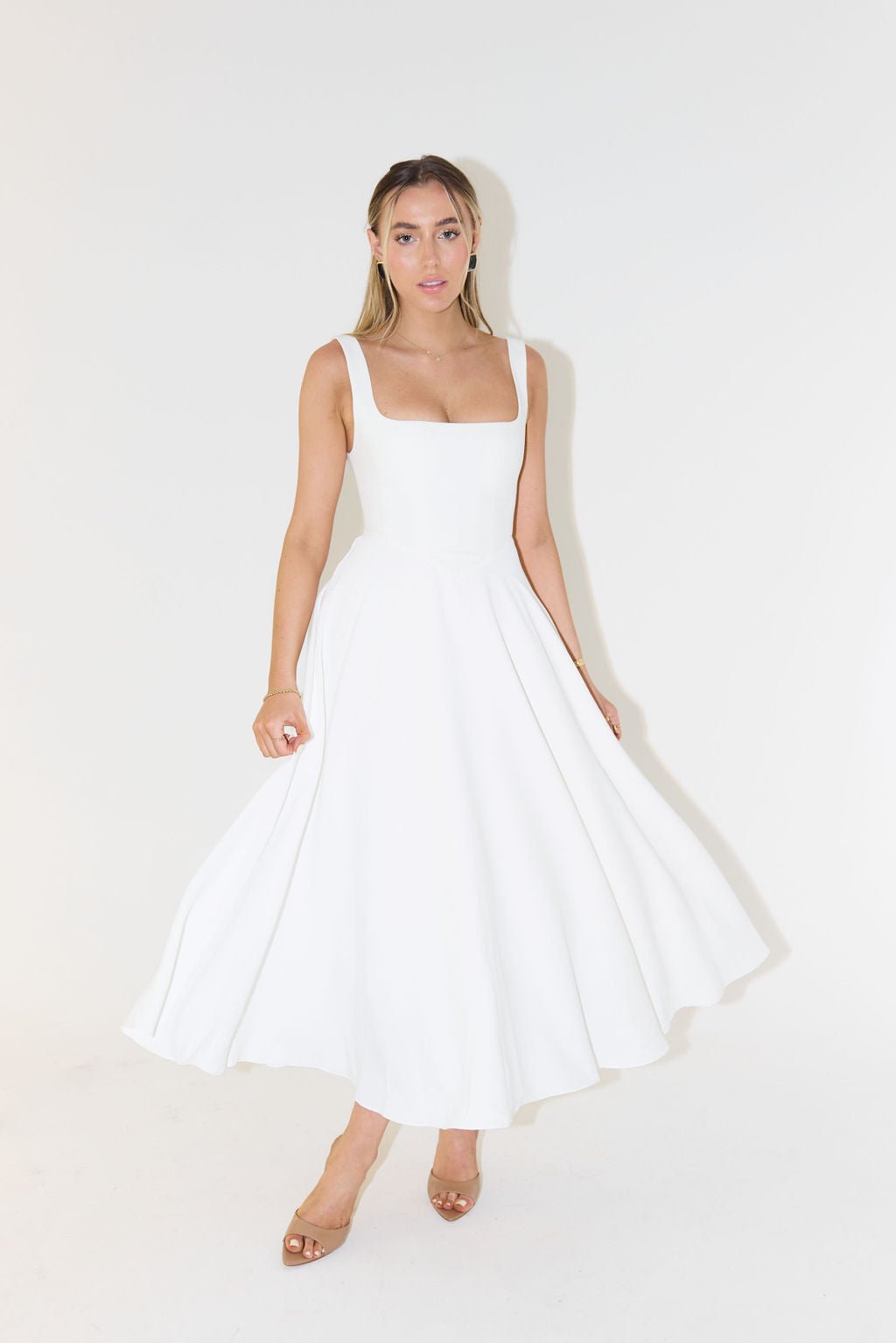 Sofia | Elegante Abito Midi A-Line per Ogni Occasione 3