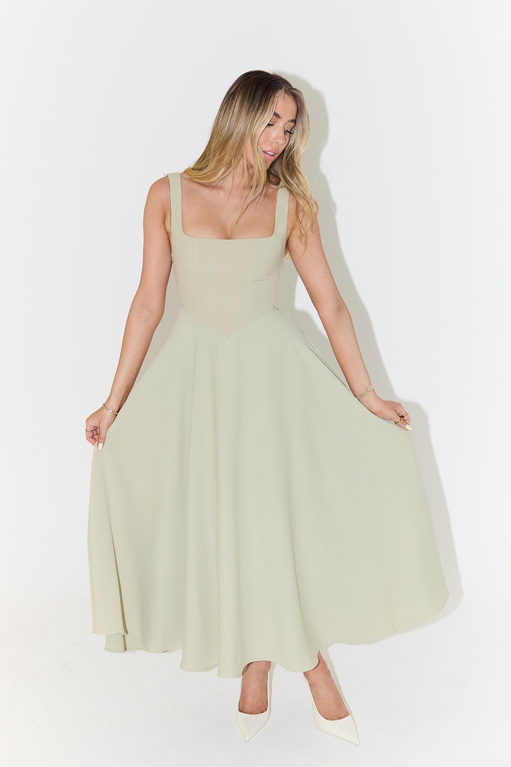 Sofia | Elegante Abito Midi A-Line per Ogni Occasione 6