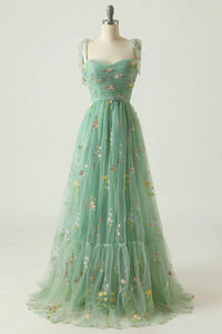 Lena | Cocktail Dress with Floral Embroidery