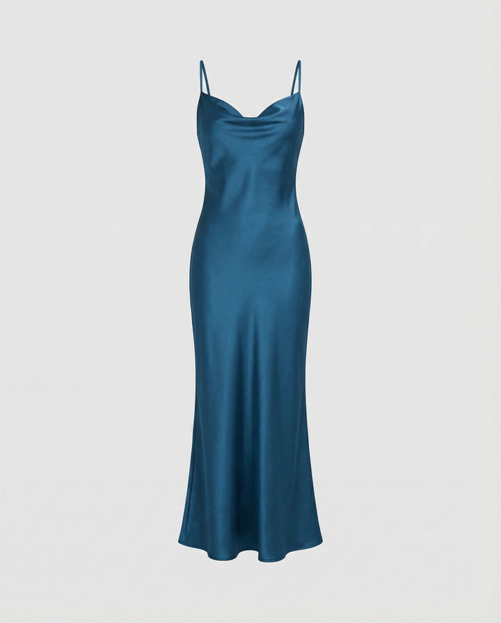 Sofia | Elegante Abito in Raso per Donna – Glamour e Comfort 3