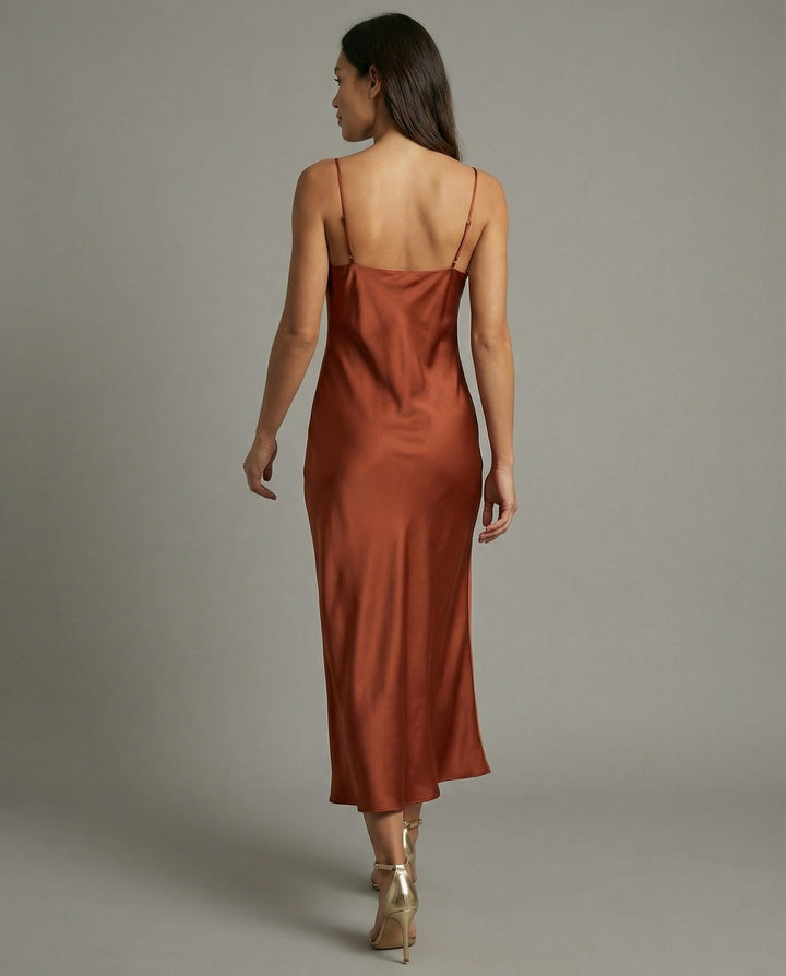 Sofia | Elegante Abito in Raso per Donna – Glamour e Comfort 6