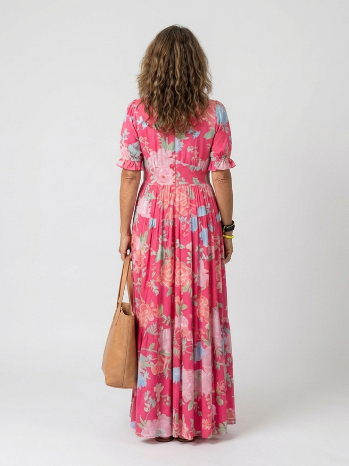 Sofia | Elegante Maxi Abito Floreale – Comfort e Stile Incomparabili 7