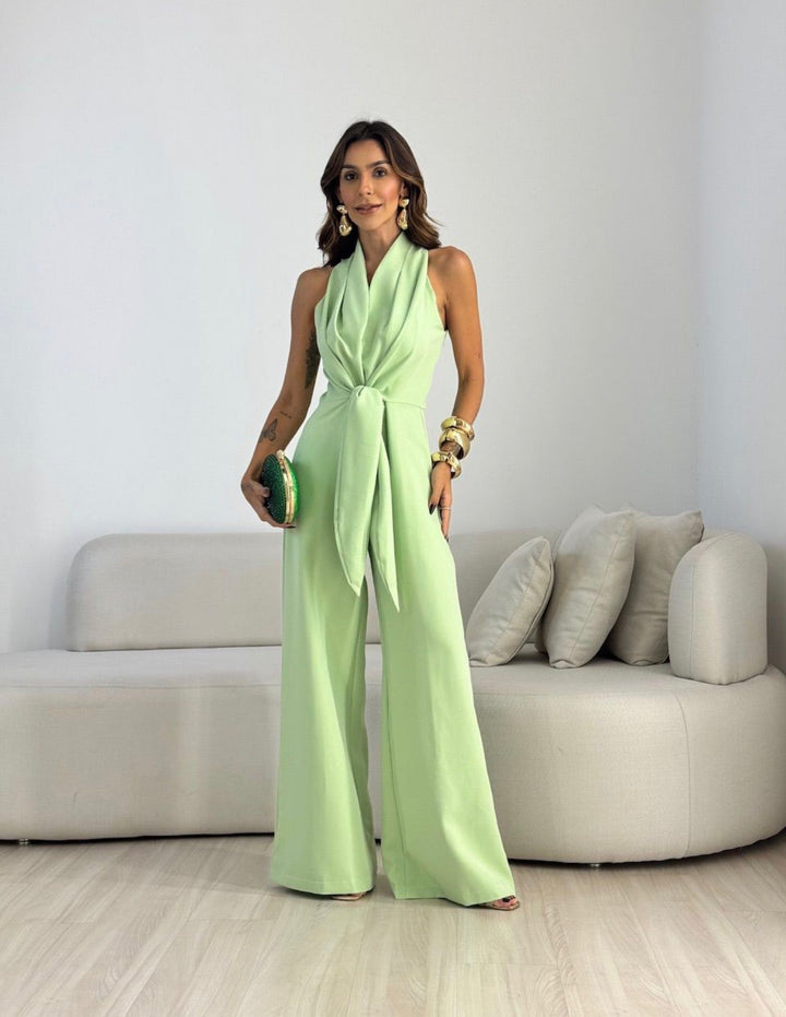 Sofia | Elegante Tuta Donna Estiva con Design Femminile e Gambe Ampie 0