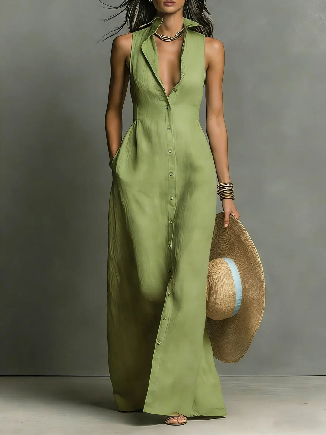 Sofia | Elegante e Arioso Maxi Abito Estivo 5