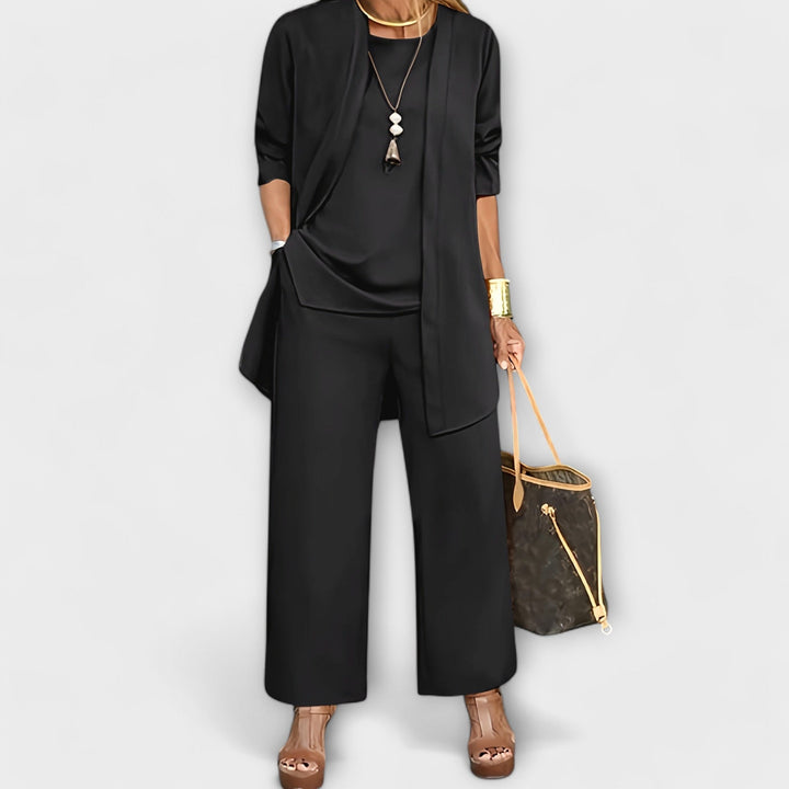 Sofia | Elegante e Confortevole Completo Loungewear in Tre Pezzi 5