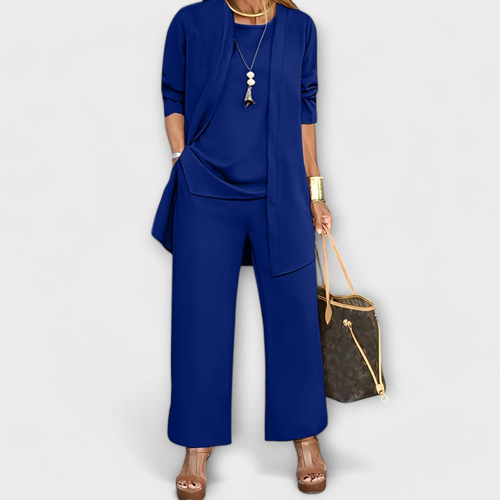 Sofia | Elegante e Confortevole Completo Loungewear in Tre Pezzi 6
