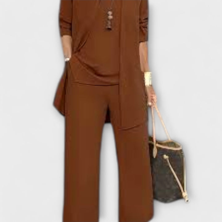 Sofia | Elegante e Confortevole Completo Loungewear in Tre Pezzi 7