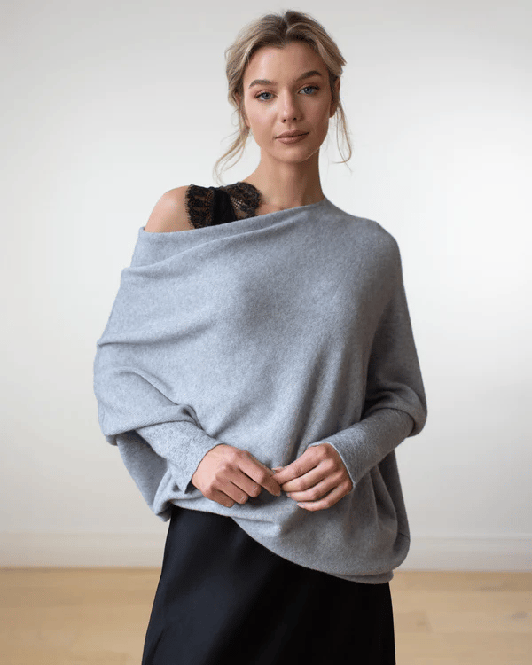 Sofia | Elegante e Confortevole Maglione a Spalle Scoperte 0