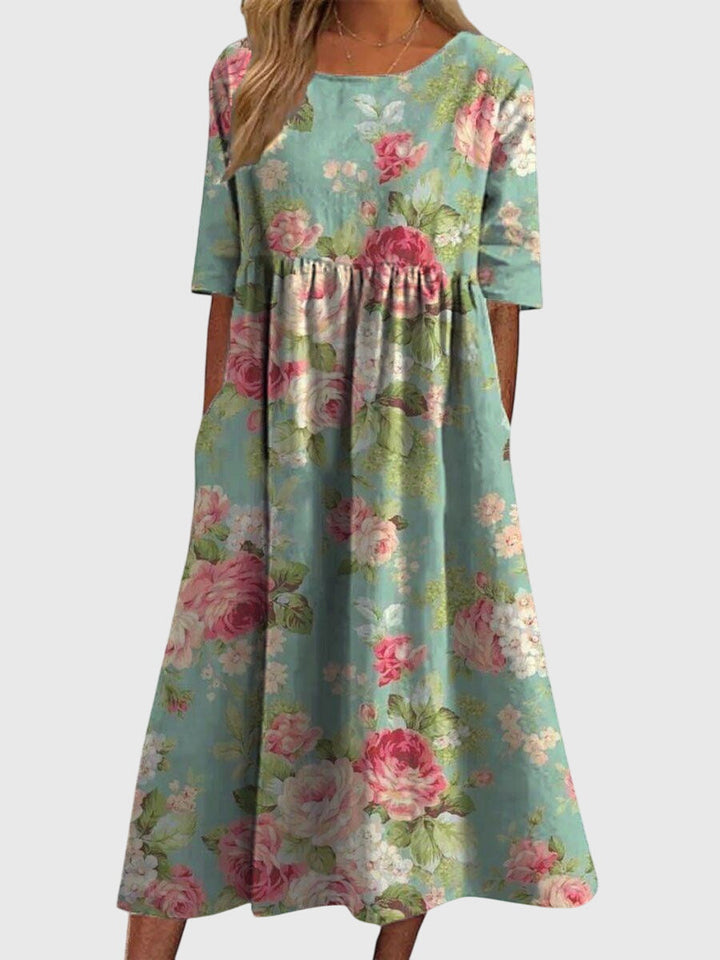 Sofia | Elegante e Fluido Abito Estivo Donna – Vestito Lungo, Traspirante e Versatile 1