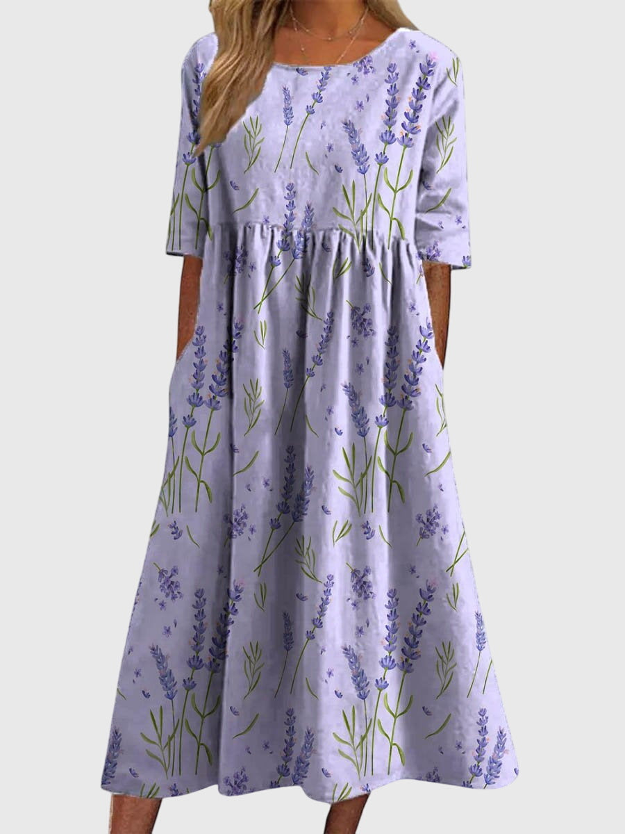 Sofia | Elegante e Fluido Abito Estivo Donna – Vestito Lungo, Traspirante e Versatile 2