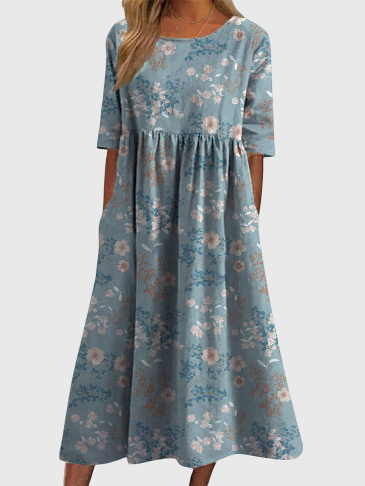 Sofia | Elegante e Fluido Abito Estivo Donna – Vestito Lungo, Traspirante e Versatile 4