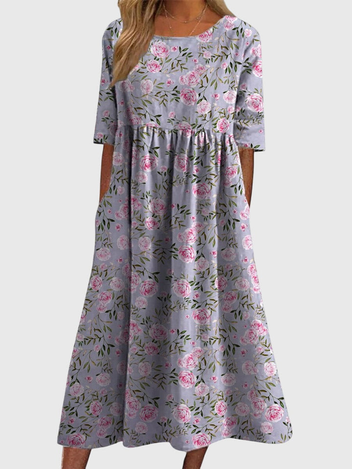 Sofia | Elegante e Fluido Abito Estivo Donna – Vestito Lungo, Traspirante e Versatile 5