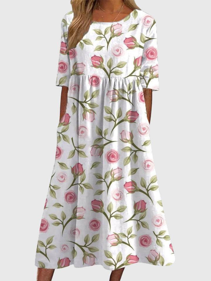 Sofia | Elegante e Fluido Abito Estivo Donna – Vestito Lungo, Traspirante e Versatile 7