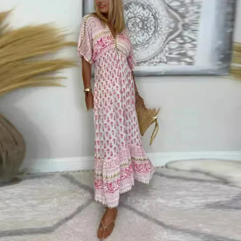 Sofia | Elegante e Fluido Maxi Abito da Donna 1