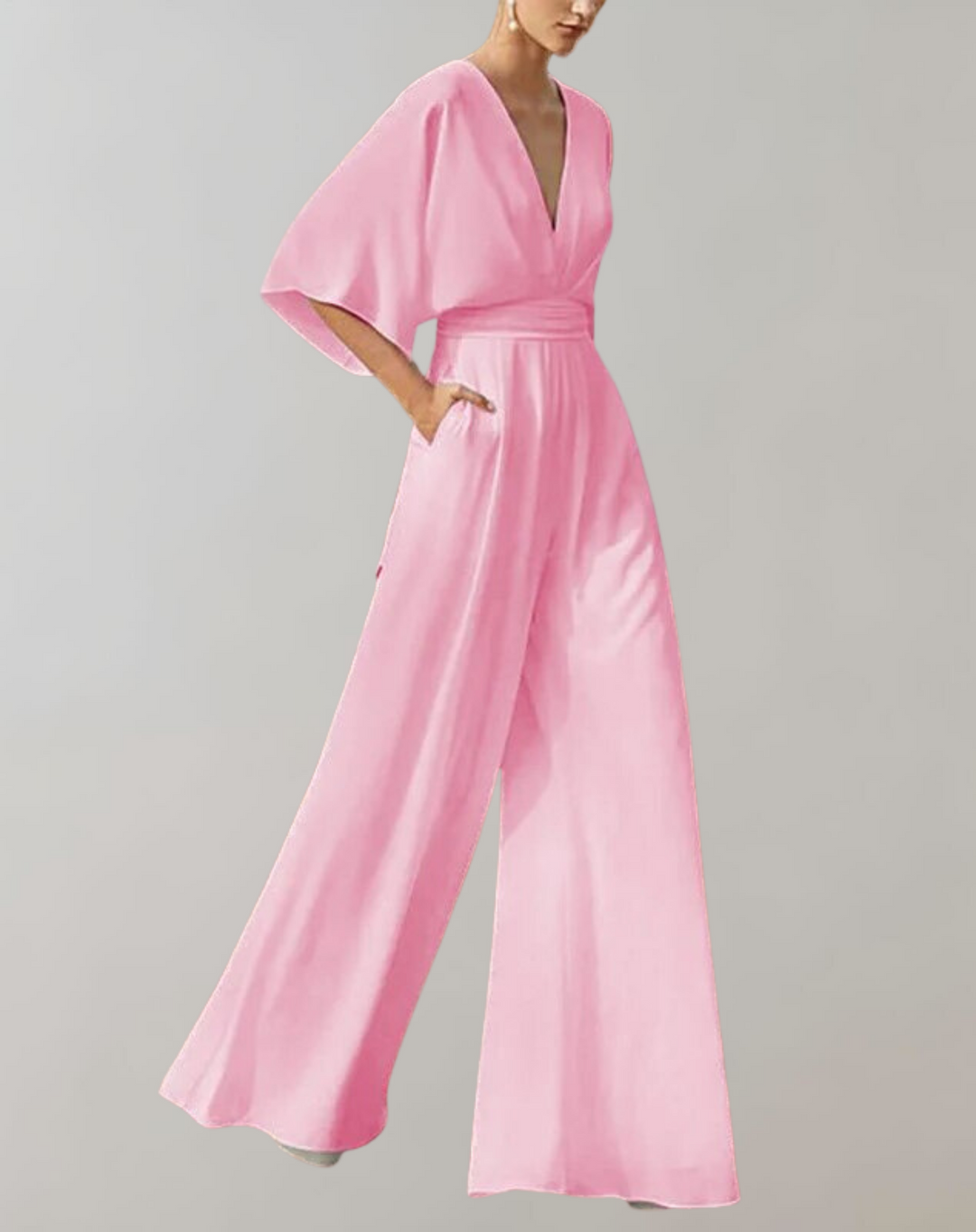 Sofia | Elegante e Traspirante Tuta da Donna con Scollo a V 1