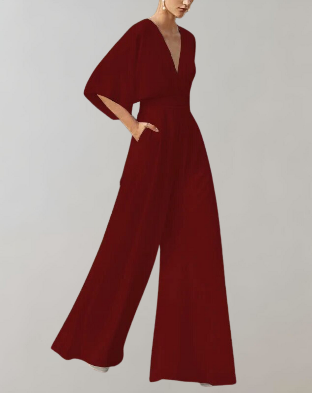 Sofia | Elegante e Traspirante Tuta da Donna con Scollo a V 4