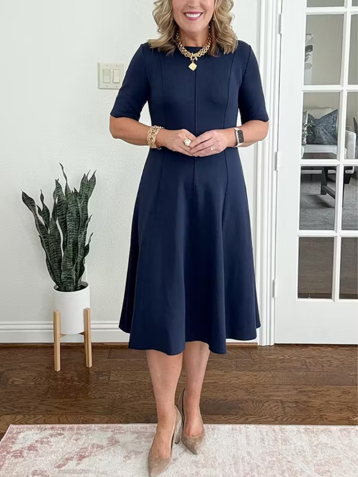 Sofia | Elegante e Versatile Abito Midi da Donna 0