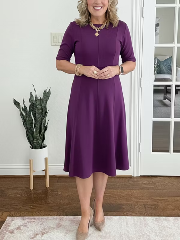 Sofia | Elegante e Versatile Abito Midi da Donna 3