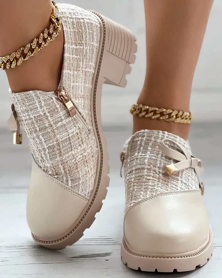 Sofia | Eleganti Décolleté da Donna in Pizzo, Tacco Medio 3 cm, Scarpe Donna Decolte 6