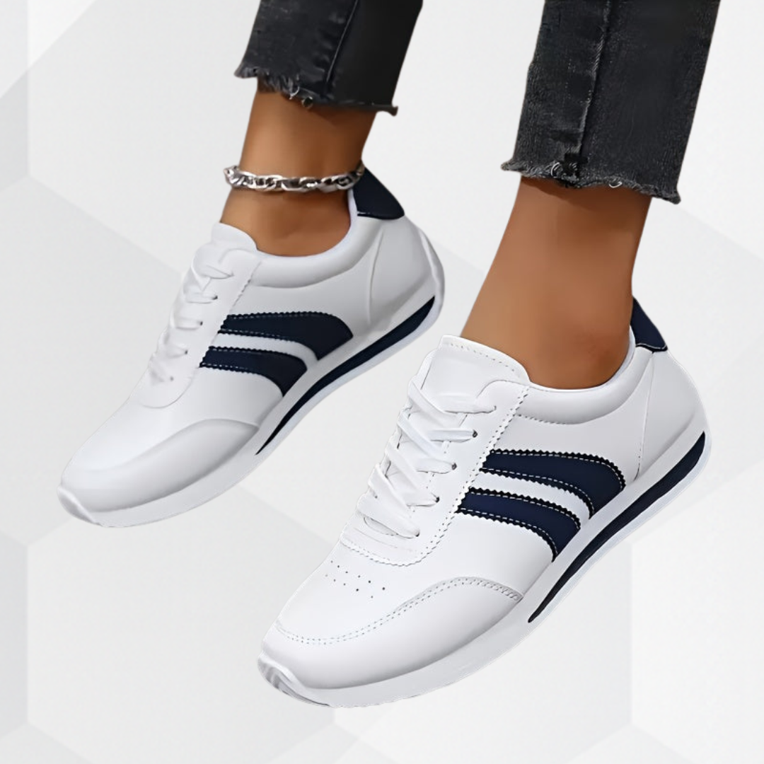 Sofia | Eleganti e Leggere Sneakers Donna per Comfort Quotidiano – Scarpe da Ginnastica Bianche 0