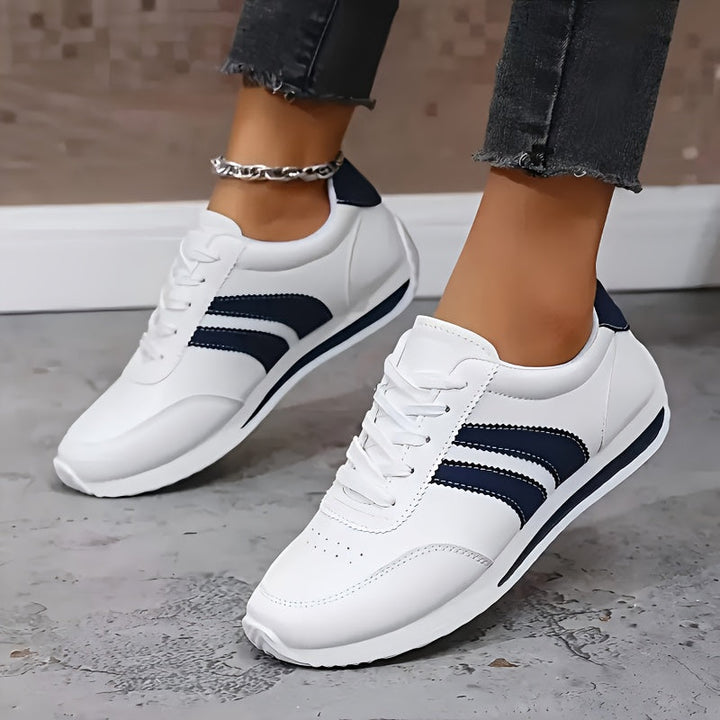 Sofia | Eleganti e Leggere Sneakers Donna per Comfort Quotidiano – Scarpe da Ginnastica Bianche 3