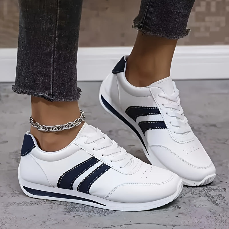 Sofia | Eleganti e Leggere Sneakers Donna per Comfort Quotidiano – Scarpe da Ginnastica Bianche 4