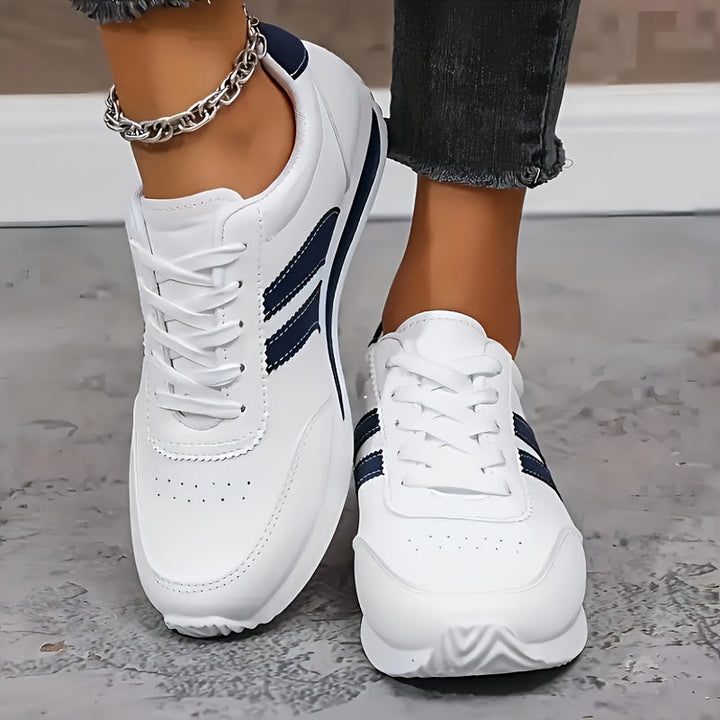 Sofia | Eleganti e Leggere Sneakers Donna per Comfort Quotidiano – Scarpe da Ginnastica Bianche 5