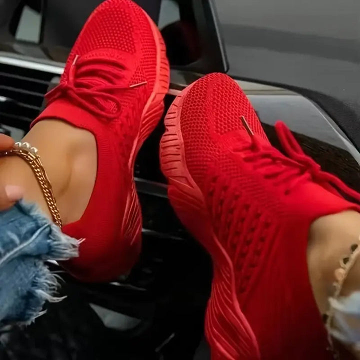 Sofia | Sneakers Donna Traspiranti, Leggere e Comode per Attività Quotidiane 0
