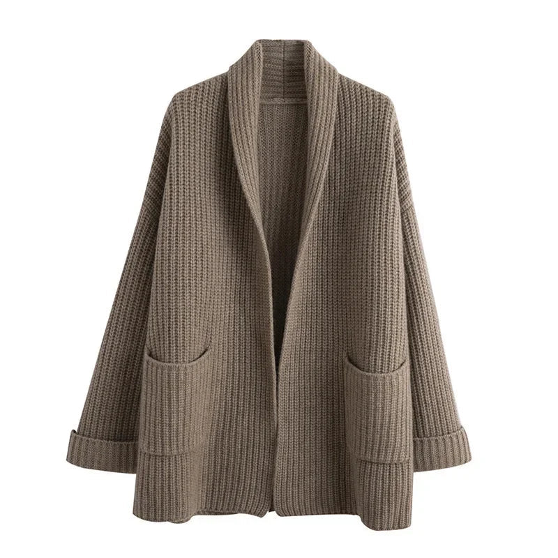 Solea | Cardigan Donna Elegante Lungo Ampia Vestibilità Traspirante 7