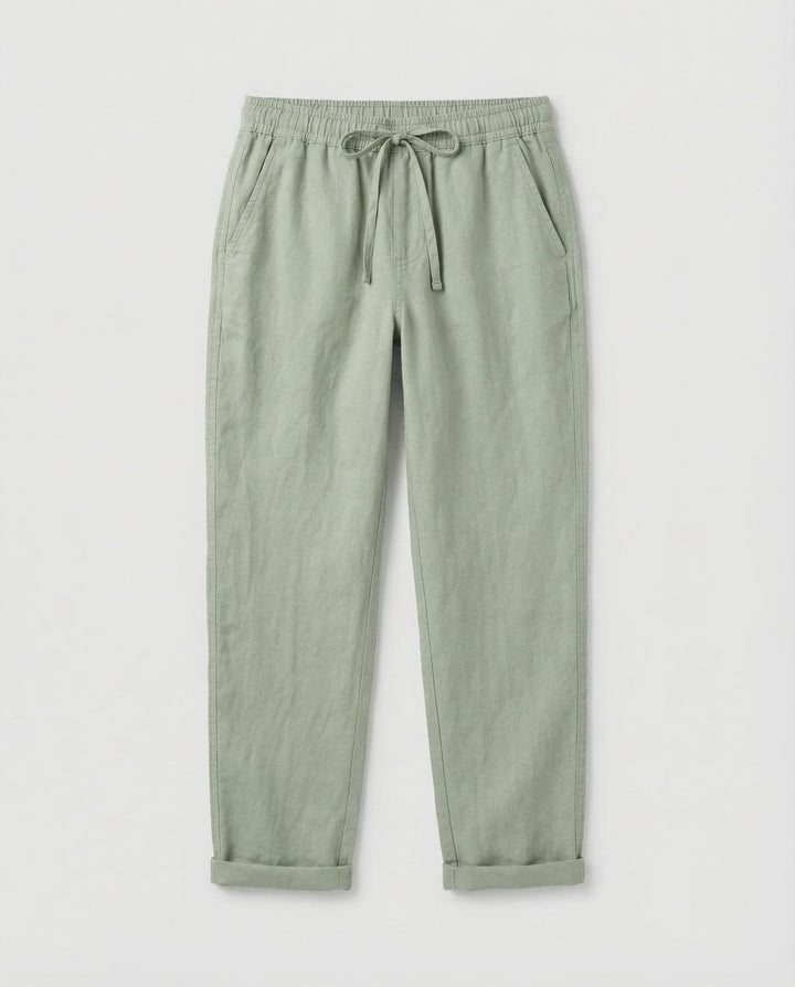 Soleil | Eleganti e Leggeri Pantaloni da Donna in Lino 2