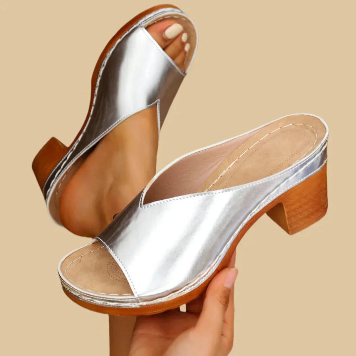 Sophia | Eleganti e comodi sandali estivi da donna con tacco 2