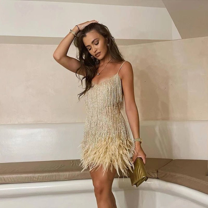 Sophie | Abito da cocktail elegante, scintillante e moderno 7