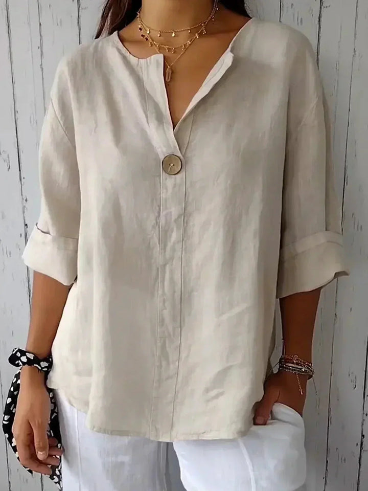 Sophie | Camicetta casual da donna con scollo a V 0