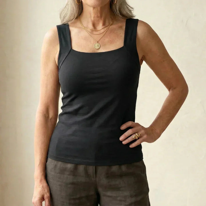 Stella | Canotta Moderna e Confortevole da Donna con Reggiseno Integrato 0