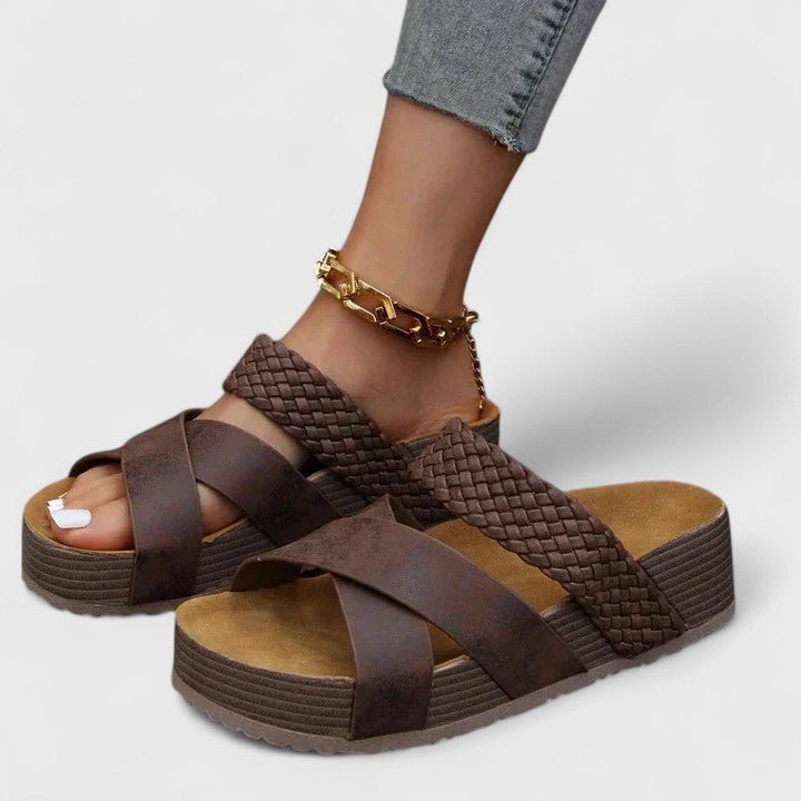 Stella | Eleganti e alla moda sandali con plateau da donna 0