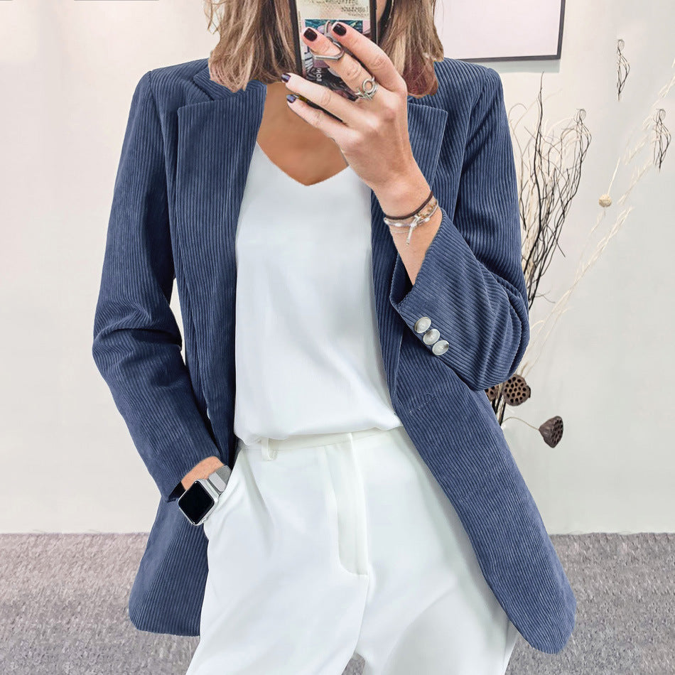 Teresa | Elegante e Versatile Blazer da Donna in Velluto a Coste 4